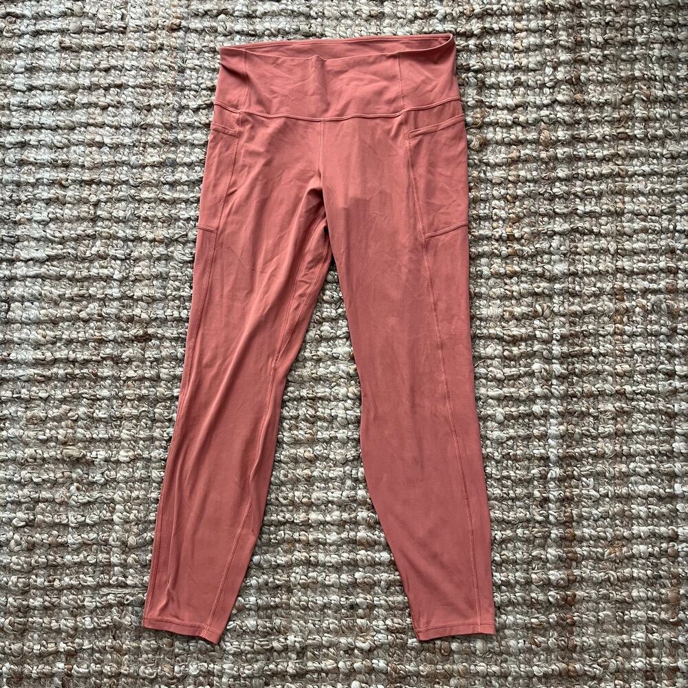 Patagonia Maipo 7/8 Pocket Legging Burl Red High Rise Women's Large